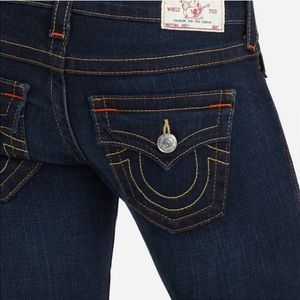 True Religion Dark Wash Joey Jeans